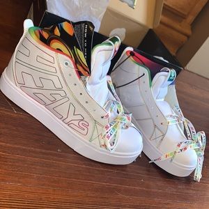 Heelys Racer 20 Mid - white/rainbow - Y6 / W7